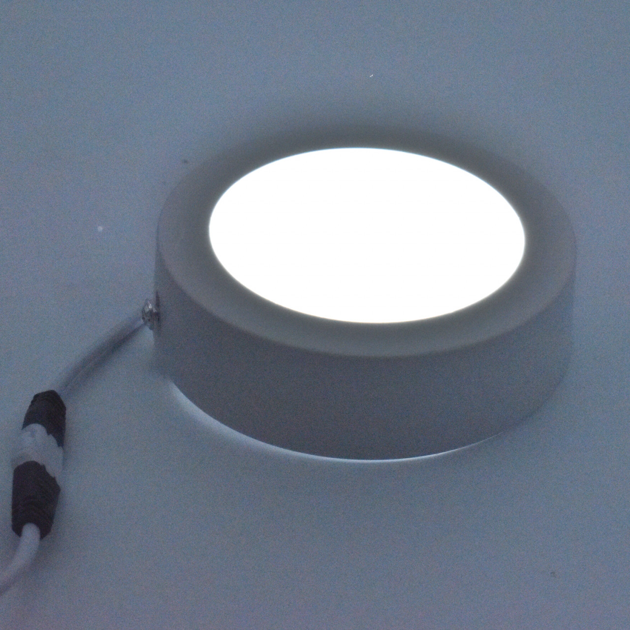 Spot LED 6W Aplicat, Rotund, Braytron, 350lm, Lumina Rece (6500K), Alb