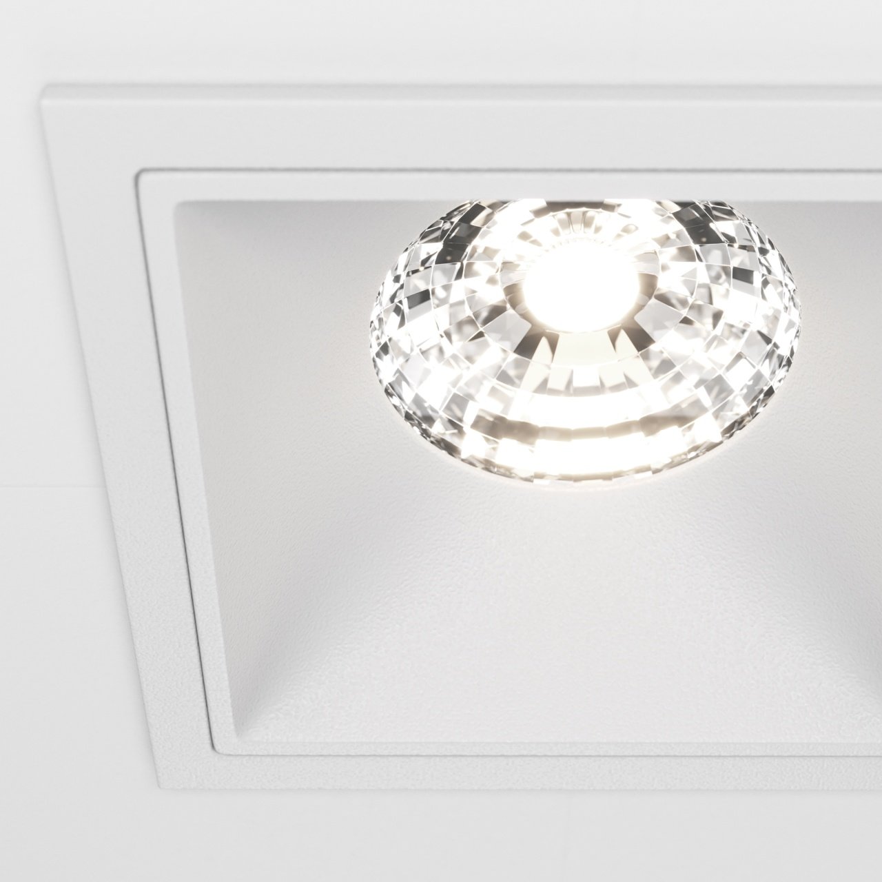 Spot LED Alfa DL043-01-15W4K-D-SQ-W, dimabil, 15W, 1250lm, lumina neutra, IP20, alb, Maytoni - 1 | YEO