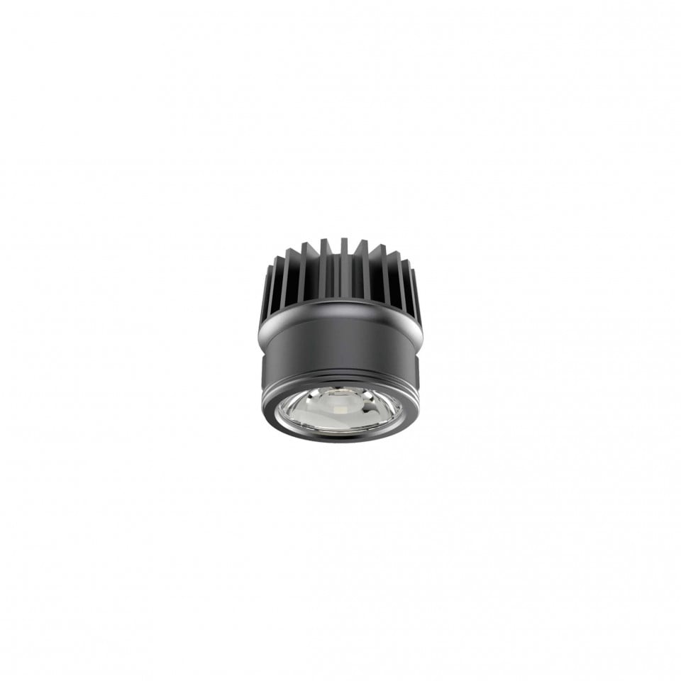 Spot LED Dynamic Source 252971, 9W, 950lm, lumina calda, IP20, negru, Ideal Lux