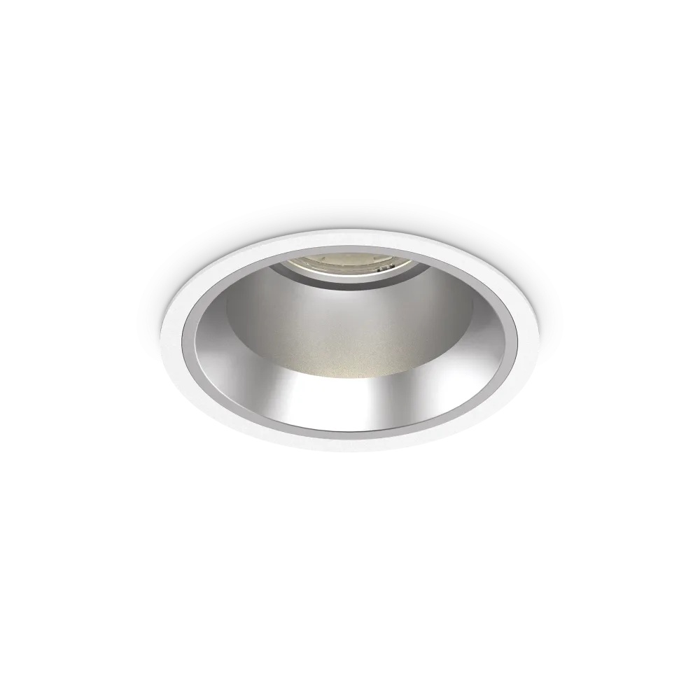 Spot LED incastrat Off, 28W, 2490lm, lumina neutra (4000 K), IP20, alb, Ideal Lux