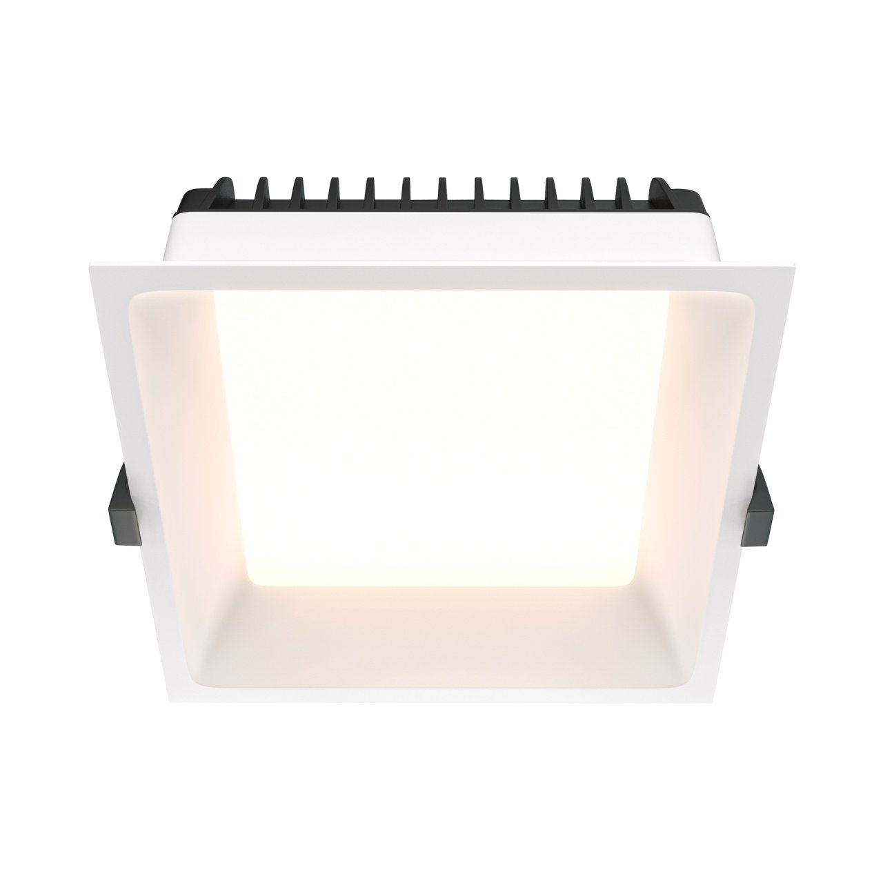 Spot LED Okno DL056-18W3K-W, incastrat, 18W, 1400lm, lumina calda, IP44, alb, Maytoni