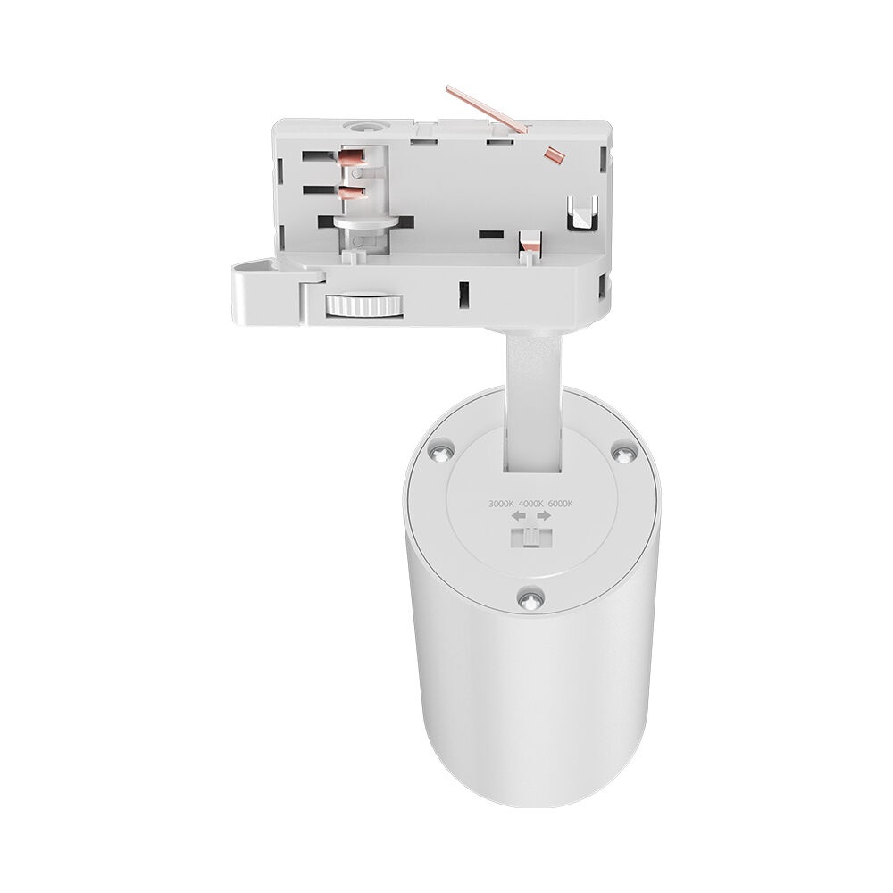 Spot LED pe sina 15W, lumina calda/neutra/rece, 1680lm, alb-negru, Braytron - imagine 7