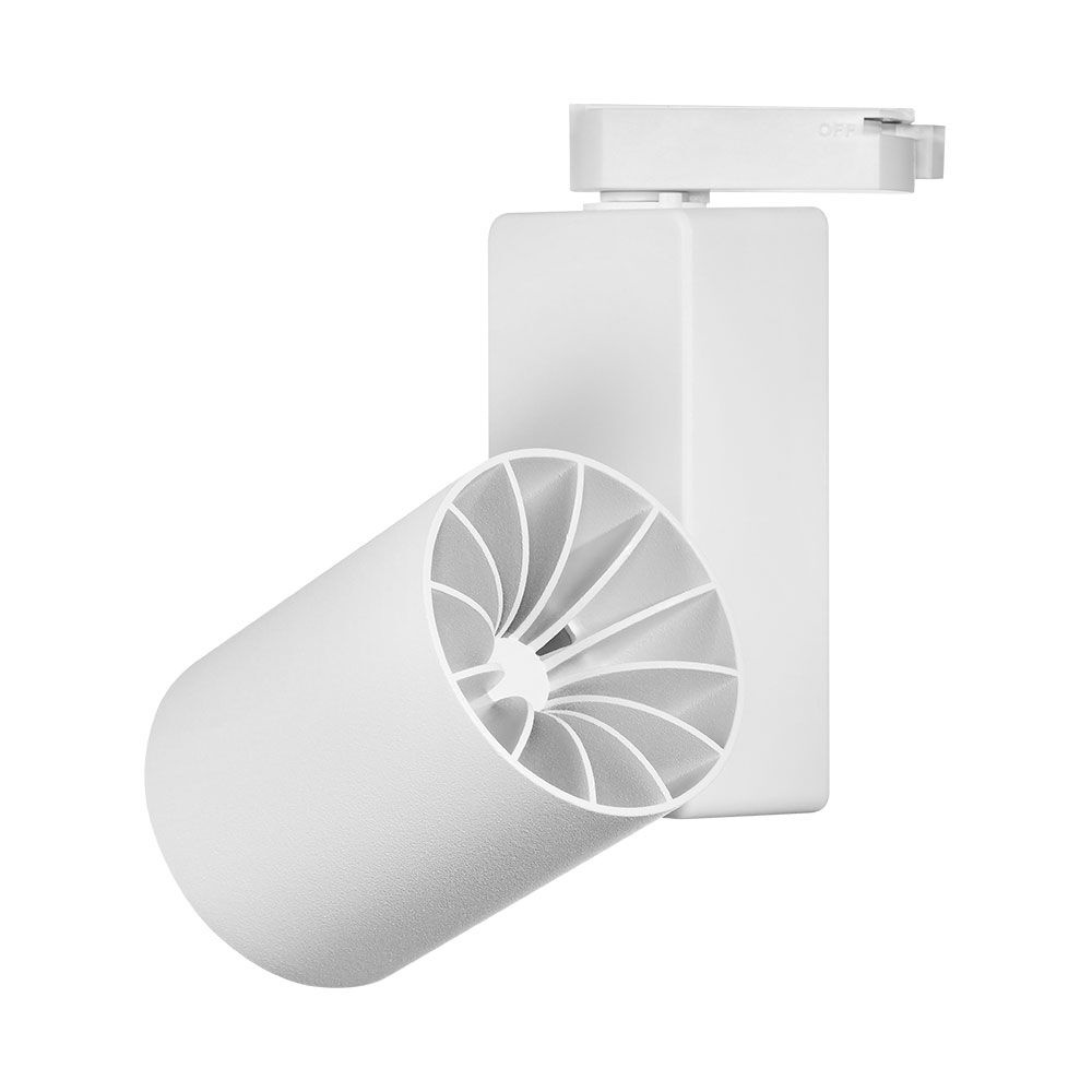 Spot LED pe sina 30W, 2660lm, 6500K, alb, Braytron - imagine 4