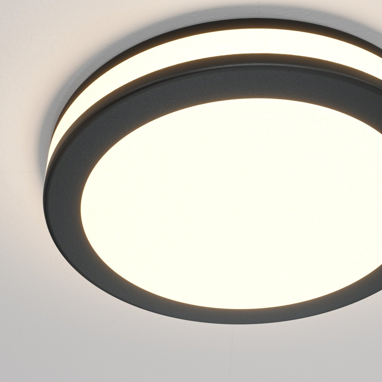 Spot LED Phantom DL303-L12B, incastrat, 12W, 750lm, lumina calda, IP20, negru, Maytoni - 1 | YEO