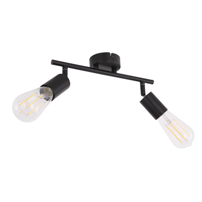 Spot Martha 54008-2, 2xE27, negru, IP20, Globo Lighting - 2 | YEO