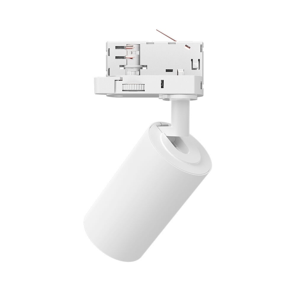 Spot pe sina GU10 Beta, aluminiu, alb-negru, IP20, Braytron - imagine 5