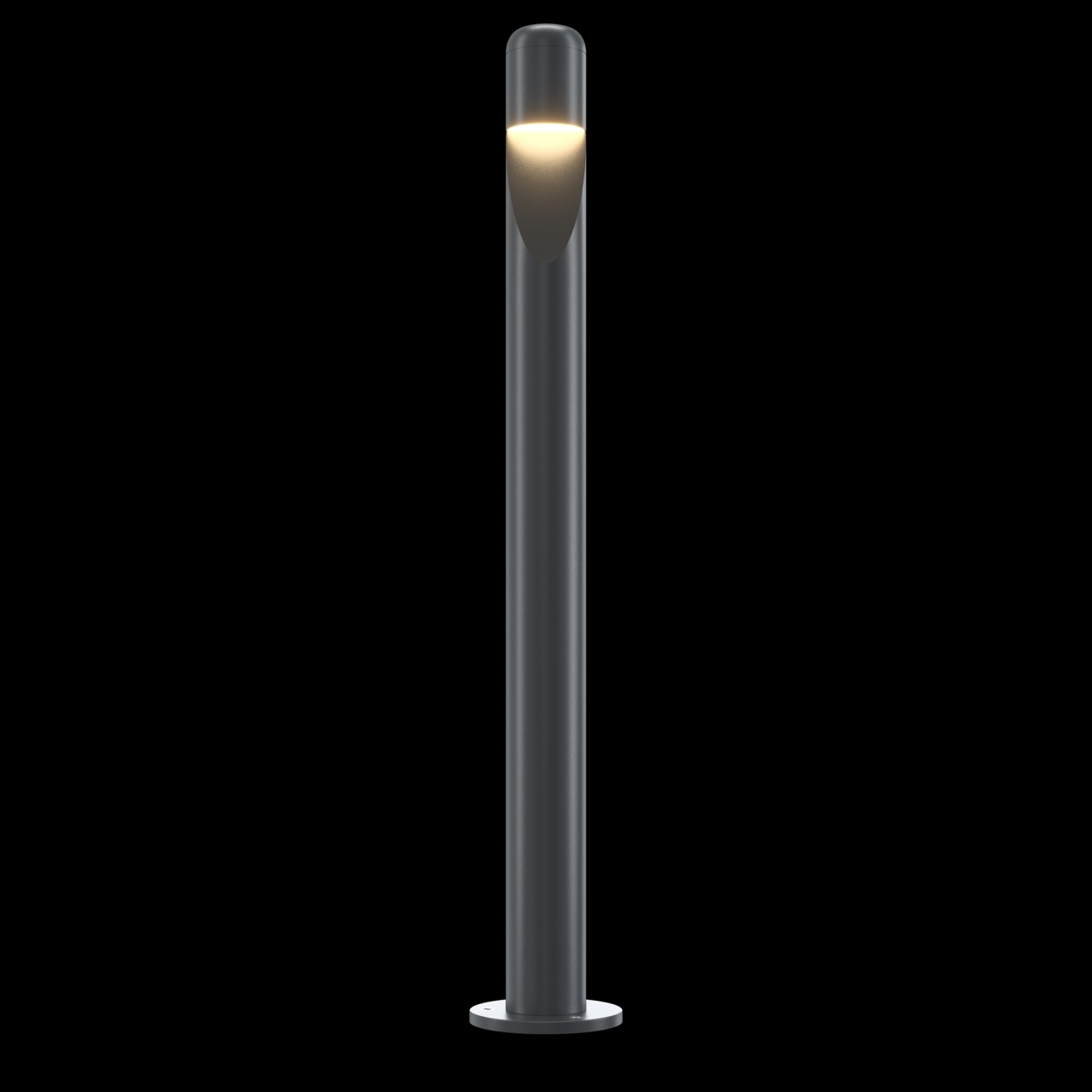 Stalp pentru exterior LED Hagen O423FL-L5GF, 5W, 200lm, lumina calda, IP65, grafit, Maytoni - 3 | YEO