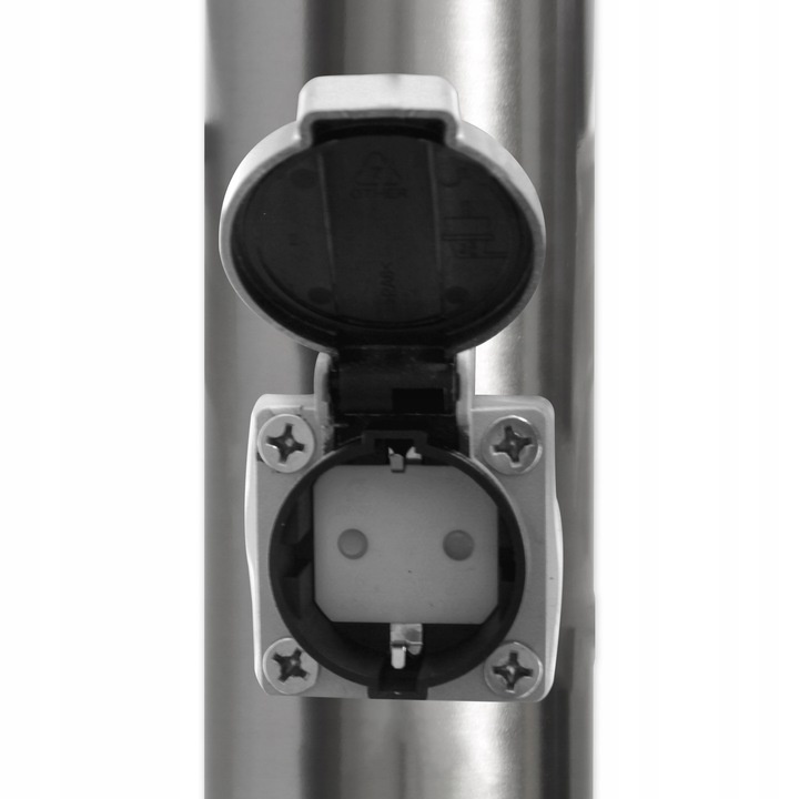 Stalp pentru exterior LED Masterled Manila 650mm, E27, IP44, inox - 2 | YEO