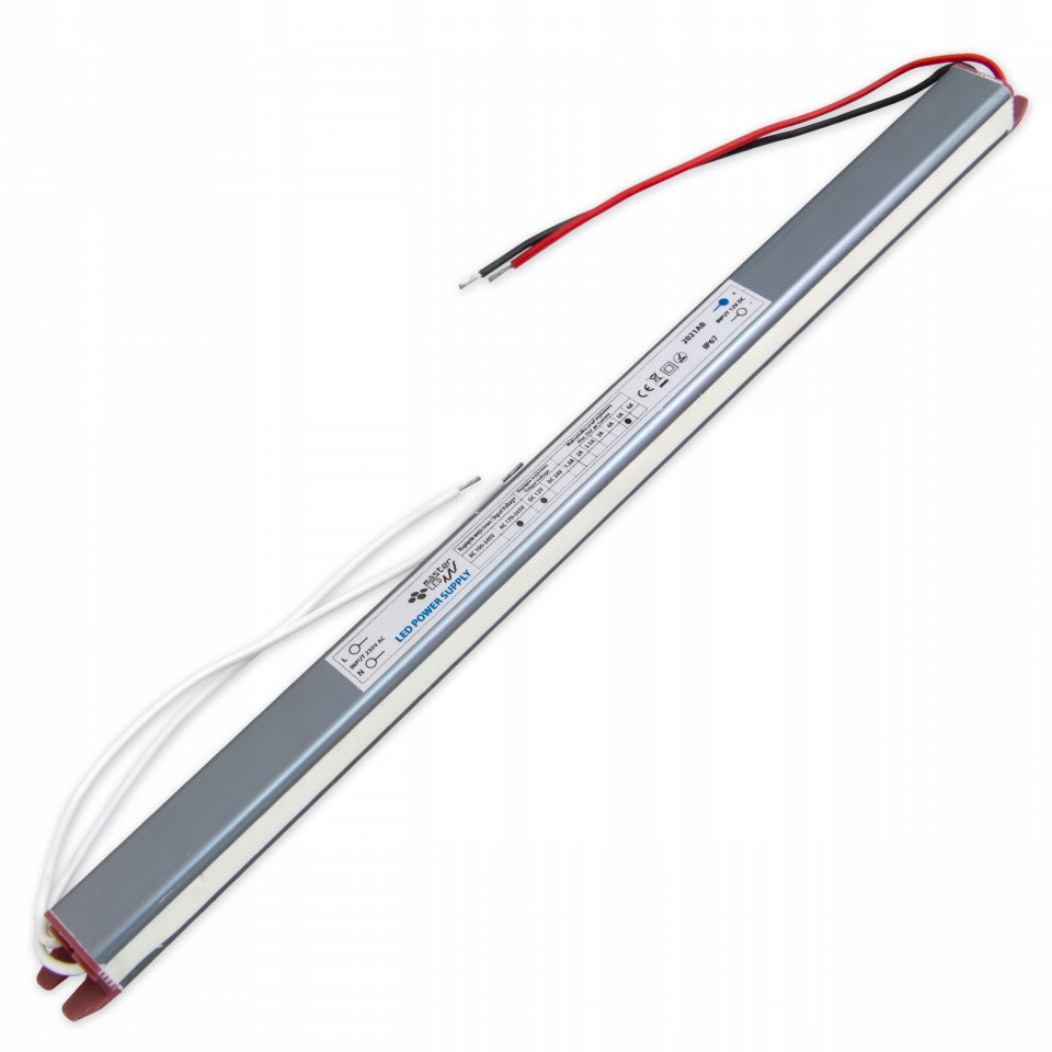 Sursa alimentare ingusta banda led 12V 5A 60W IP67, Masterled