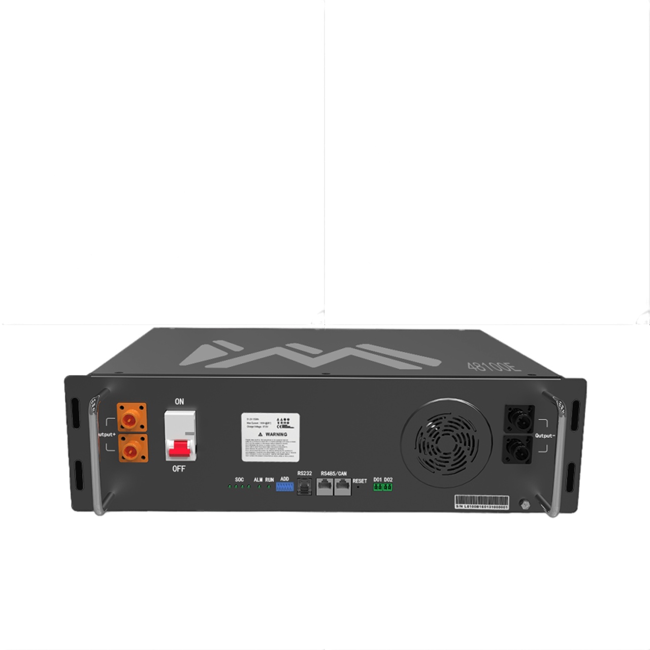 Acumulator pentru panouri fotovoltaice Westwoods, compatibil Deye, 5.12kWh VE48100E-P2
