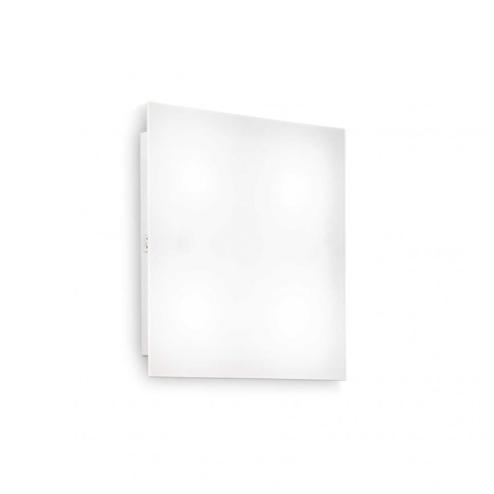 Aplica Flat 134895, 4xGX53, transparenta, IP20, Ideal Lux