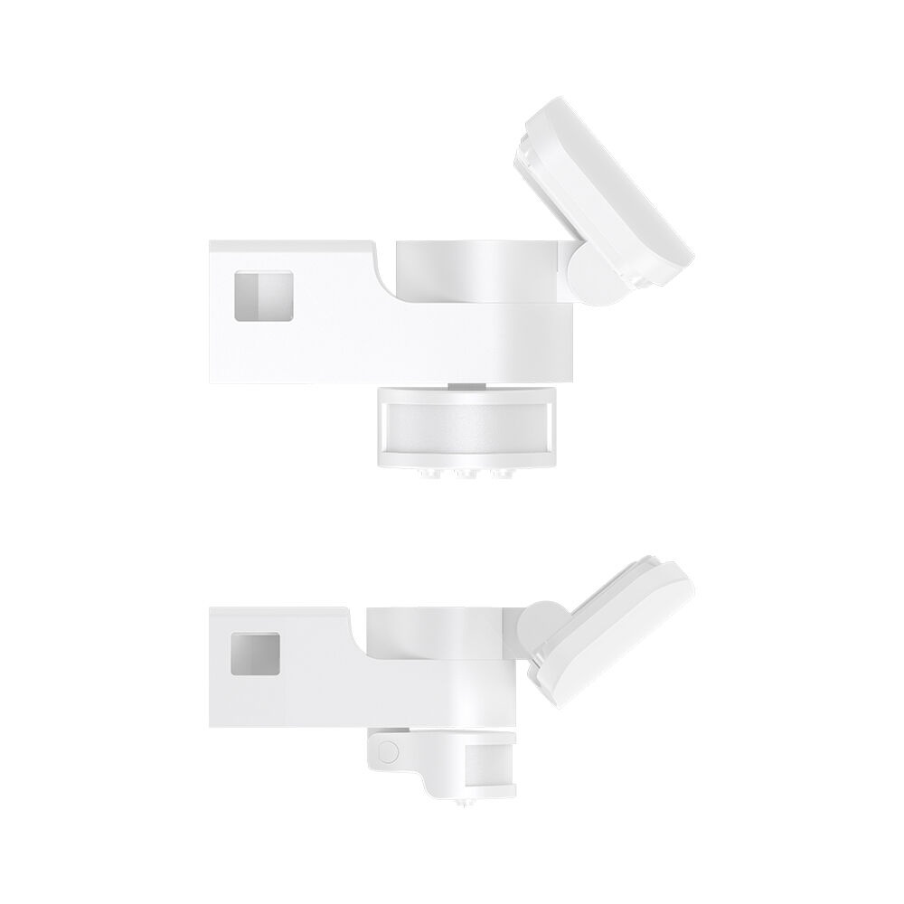 Aplica LED exterior cu senzor de miscare, 30W, 3300lm, lumina neutra (4000 K), IP54, alb, Braytron - imagine 7