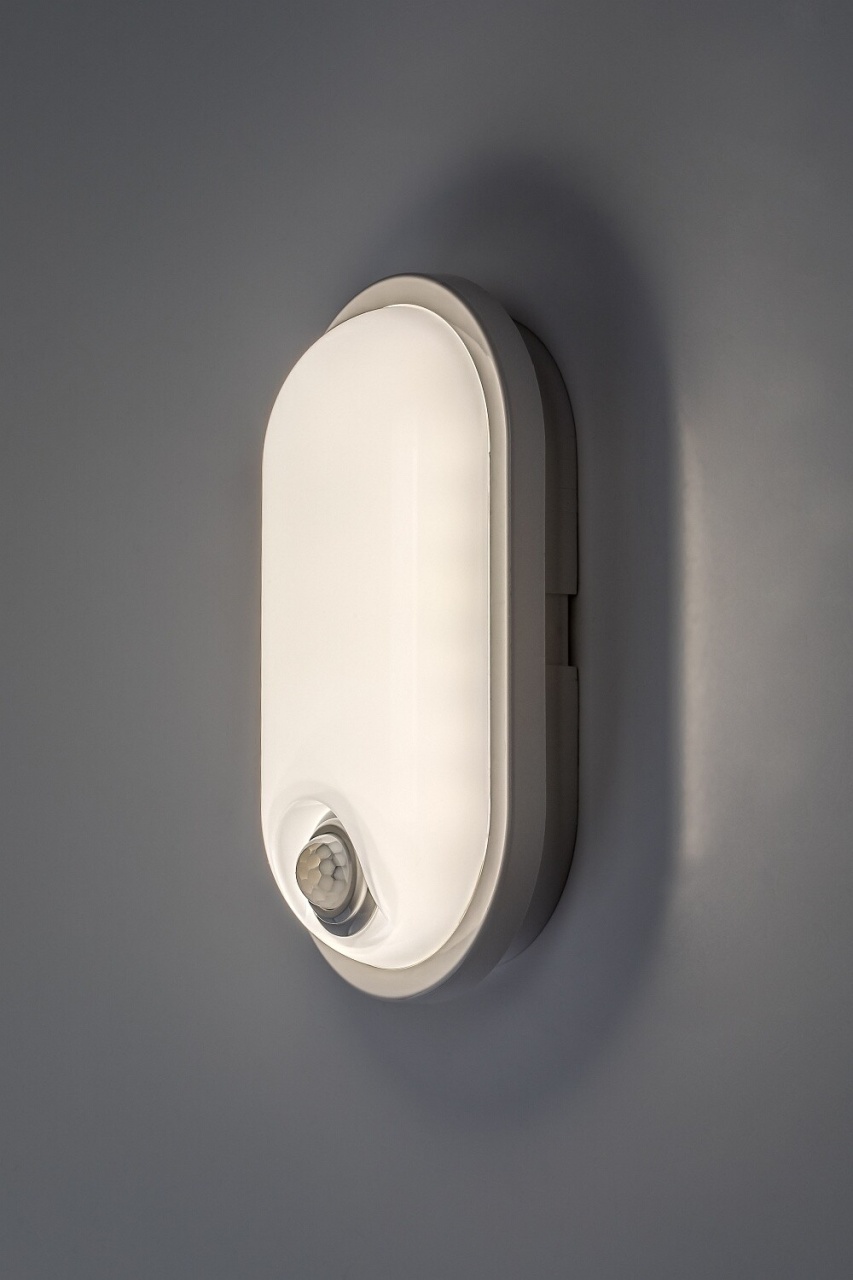 Aplica LED exterior Hort2, 15W, 1300 lm, lumina neutra (4000 K), senzor infrarosu, IP65, alba, Rabalux - Imagine 2