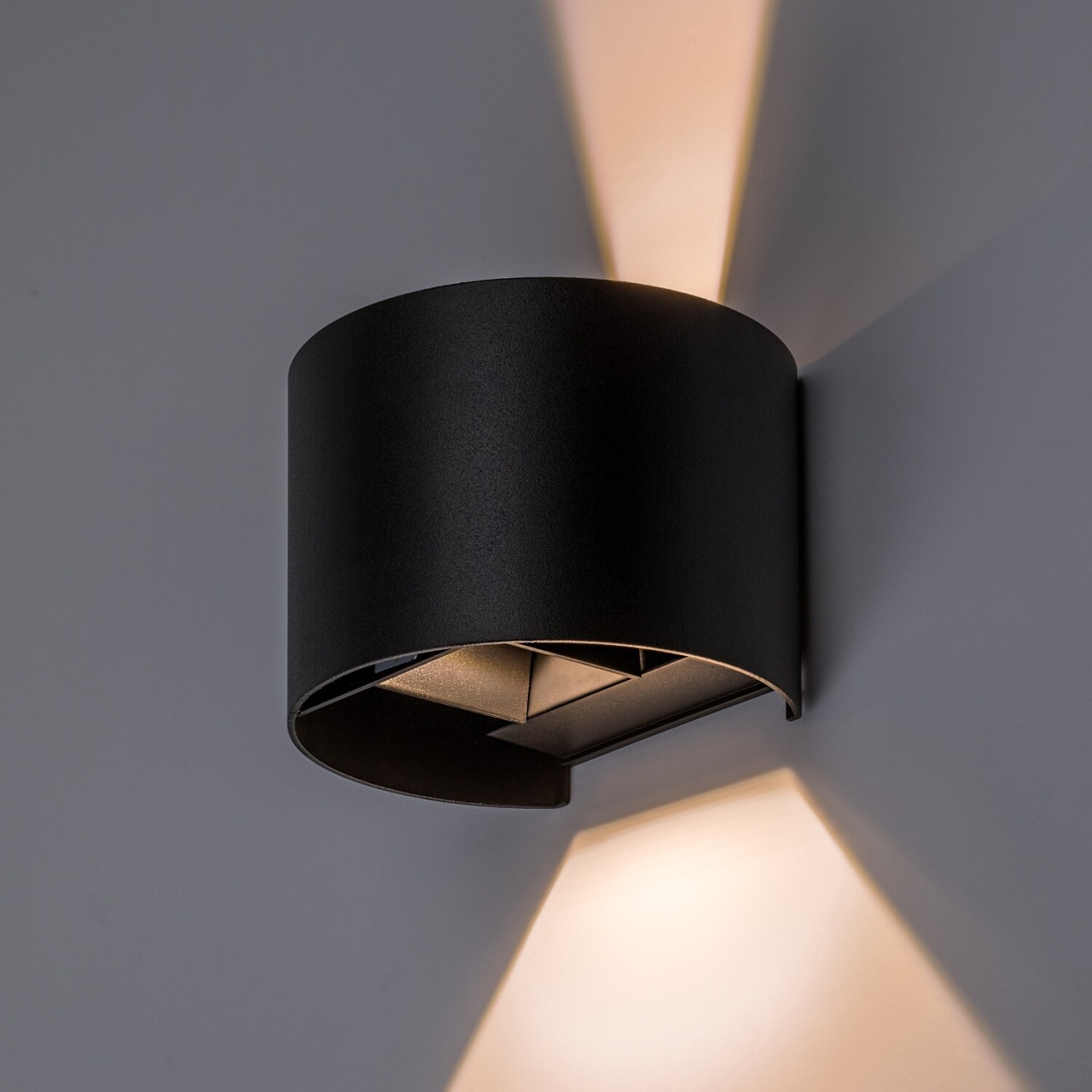 Aplica LED exterior Virna, 5W, 420 lm, lumina calda/neutra/rece, IP54, neagra, Rabalux - Imagine 6