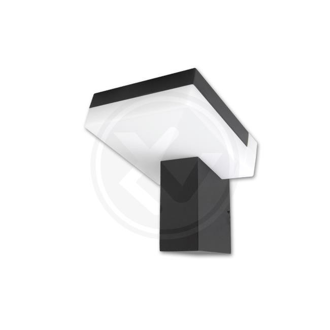 Aplica LED pentru exterior, neagra, 7.5W, 350lm, lumina neutra (4000K), IP54, Masterled - 2 | YEO