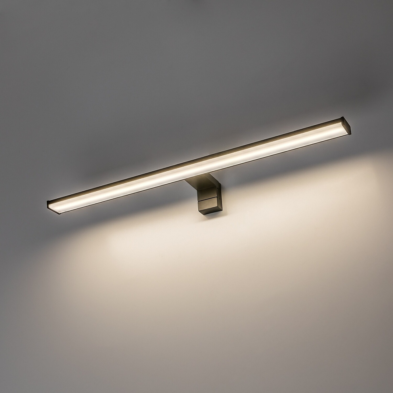 Aplica LED Seyra, 12W, 910 lm, lumina neutra (4000 K), IP44, neagra, Rabalux