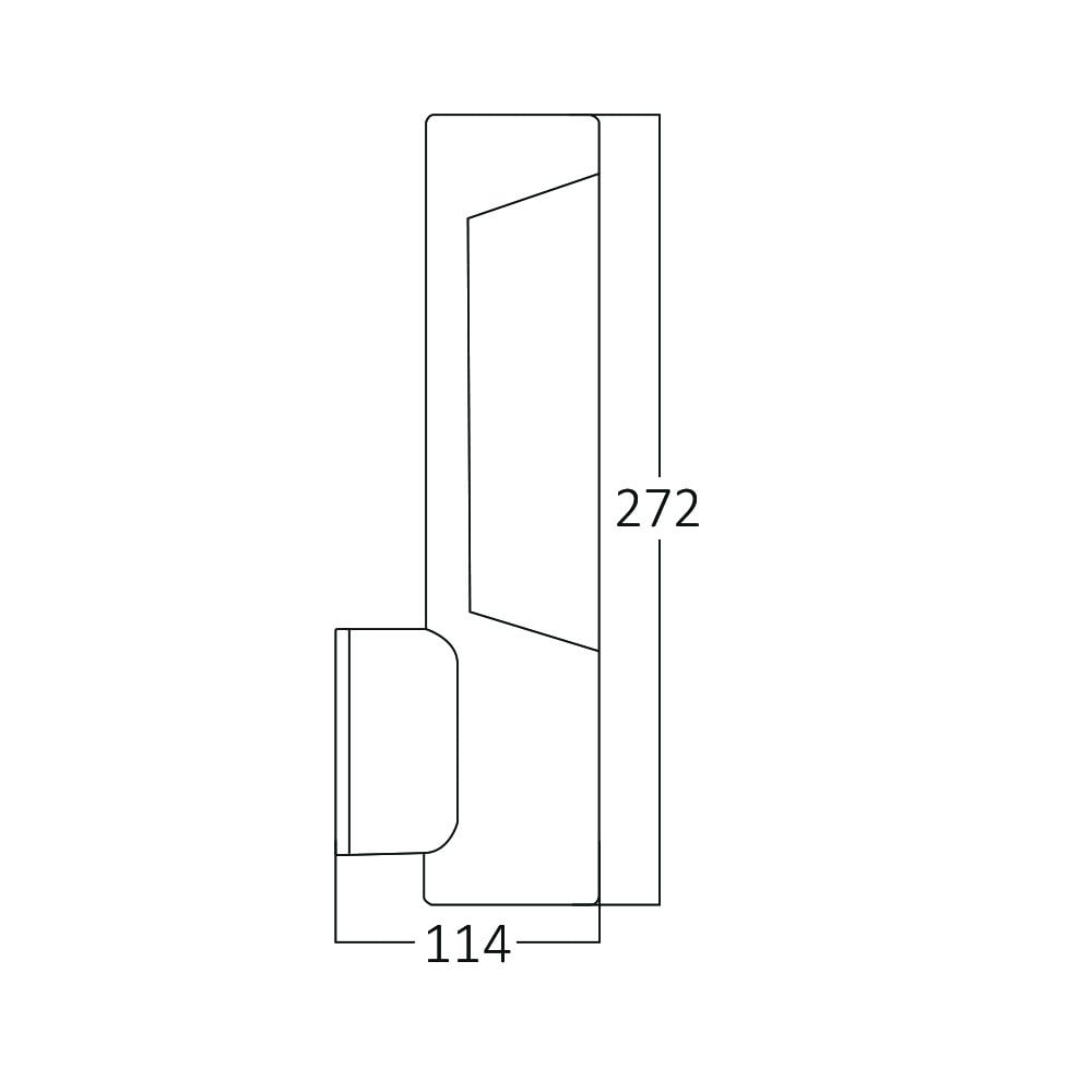 Aplica pentru exterior LED Tarus, 7W, 600lm, lumina calda (3000K), cu senzor de miscare, gri, Braytron