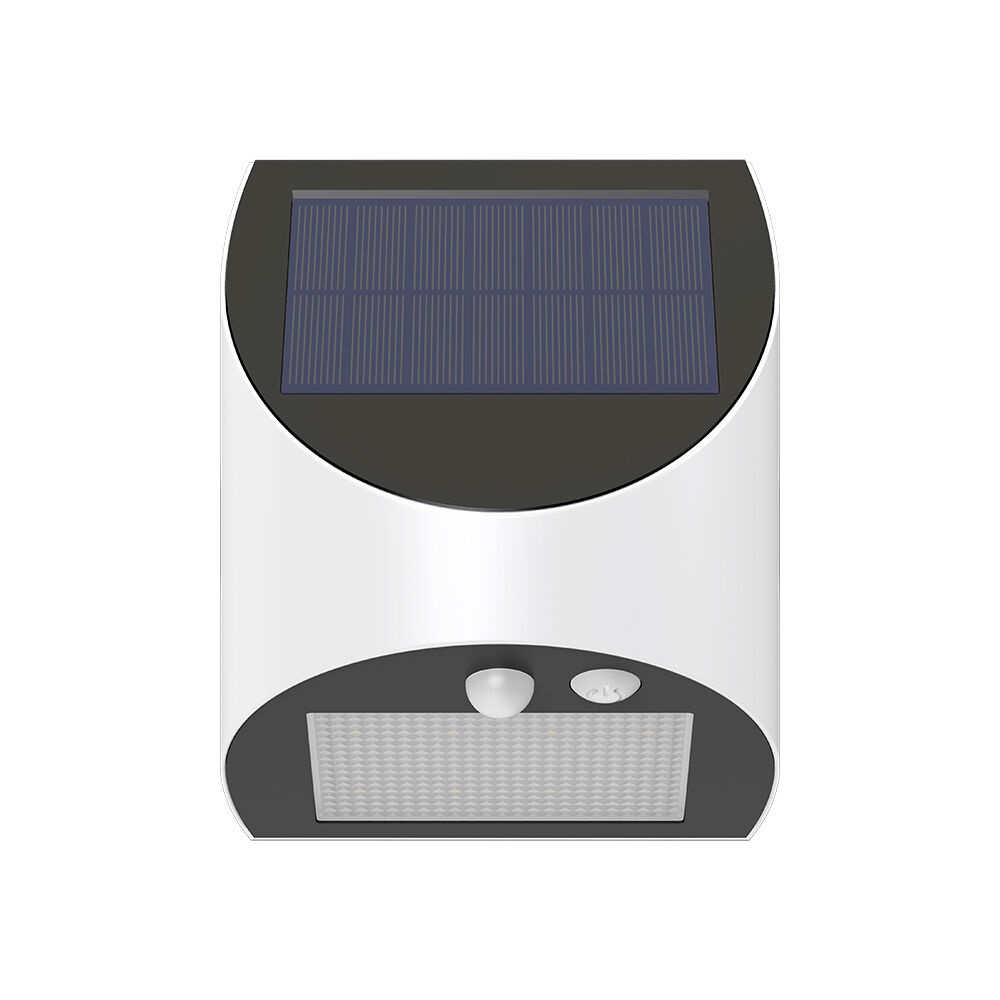 Aplica solara LED cu senzor de miscare 3W, 240lm, lumina rece (6500 K), IP54, 10h, Braytron - imagine 4