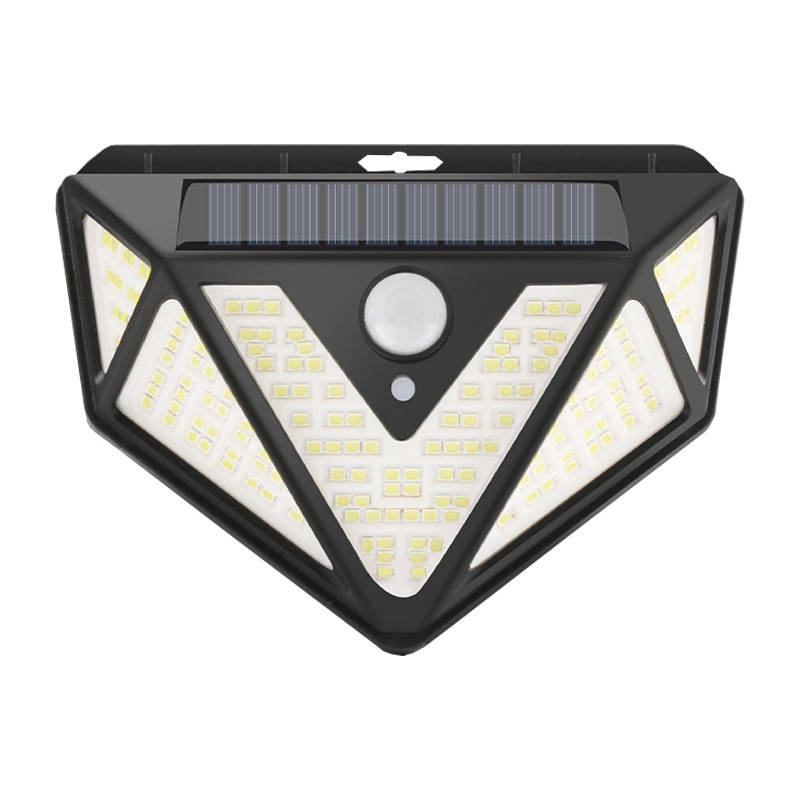 Aplica solara Superfire FF6-B, 200 lm, senzor miscare 120°, autonomie 12h, panou solar