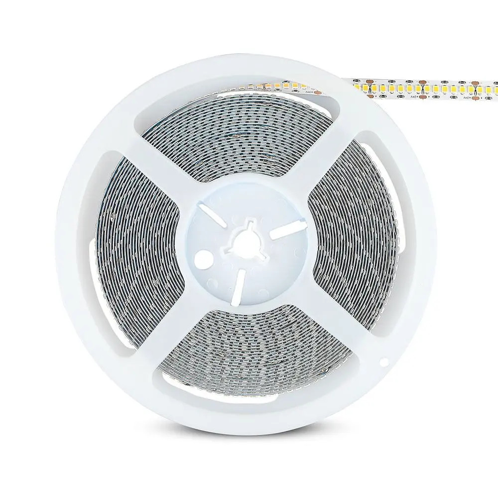 Banda led SMD 2835 V-TAC Samsung, CRI95+, lumina rece(6400K), 18W/m,1500 lm/m, 240 leduri/m, 24V, IP20