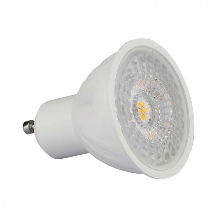 Bec LED 6W, Dulie GU10, V-TAC, 445lm, Lumina Rece (6500K), Alb