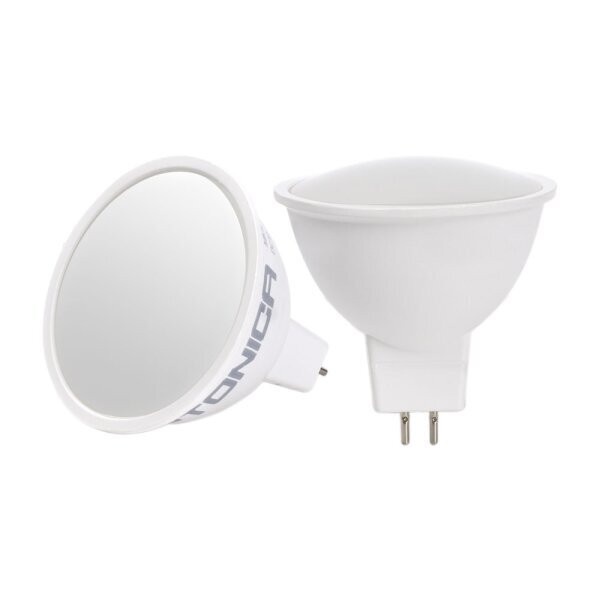 Bec LED 7W(45W) Optonica, MR16, 600 lm, lumina calda (2700K), clasa energetica F
