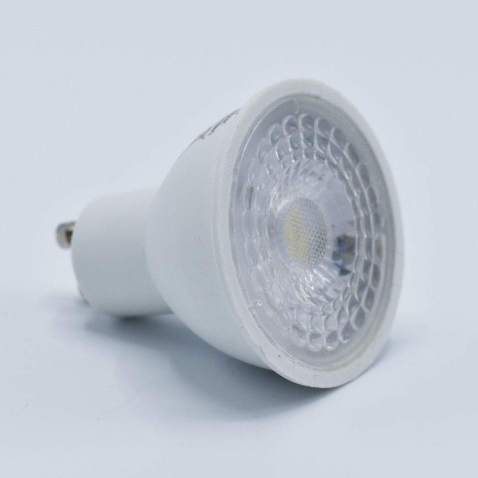 Bec LED 7W(70W) Braytron, GU10, 530 lm, lumina rece (6500 K), clasa energetica F - 3 | YEO