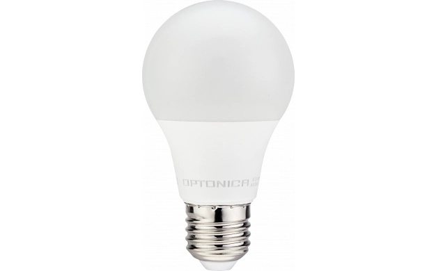 Bec LED 9W, E27, A60,, 806lm, lumina calda (2700 K), Optonica