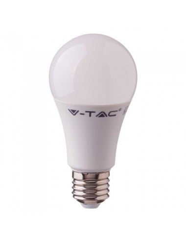 Bec LED cip Samsung 8.5W(75W) V-TAC, E27, 1055 lm, lumina calda (2700K), clasa energetica E