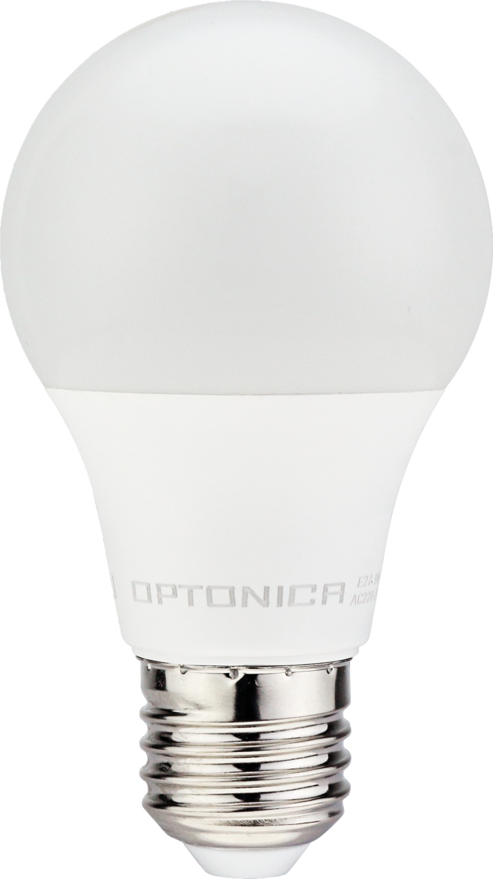 Bec LED dimabil 11W (75W), E27, A60, 1055 lm, lumina calda (3000K), opal, Optonica