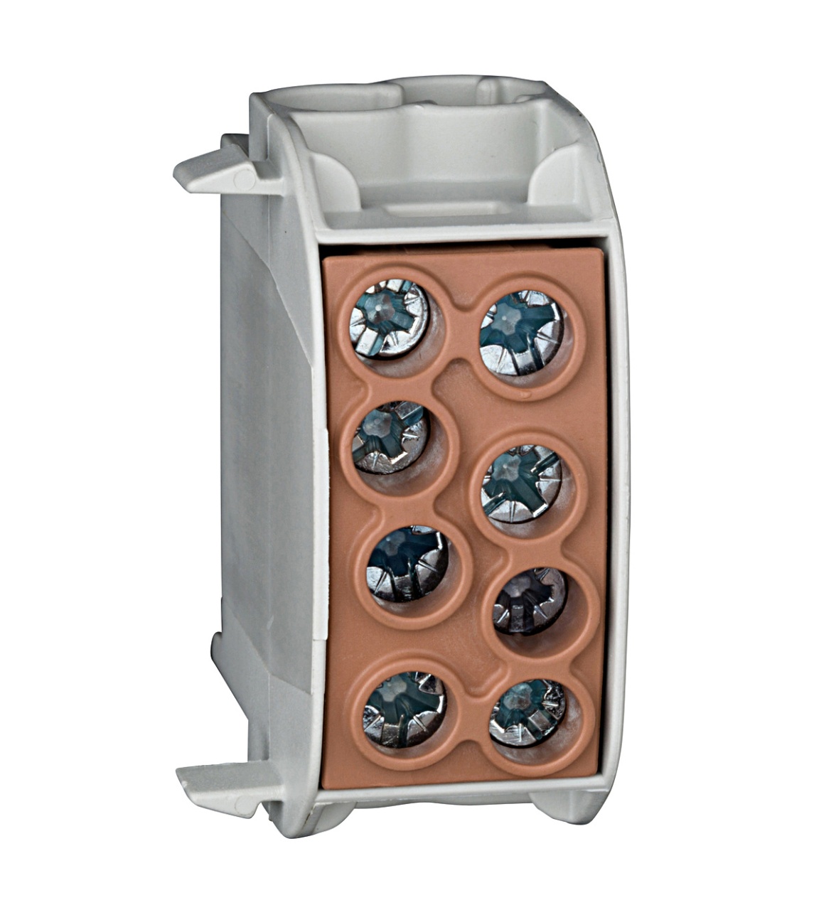 Clemă derivaţie, 35mmp, 1P, maro