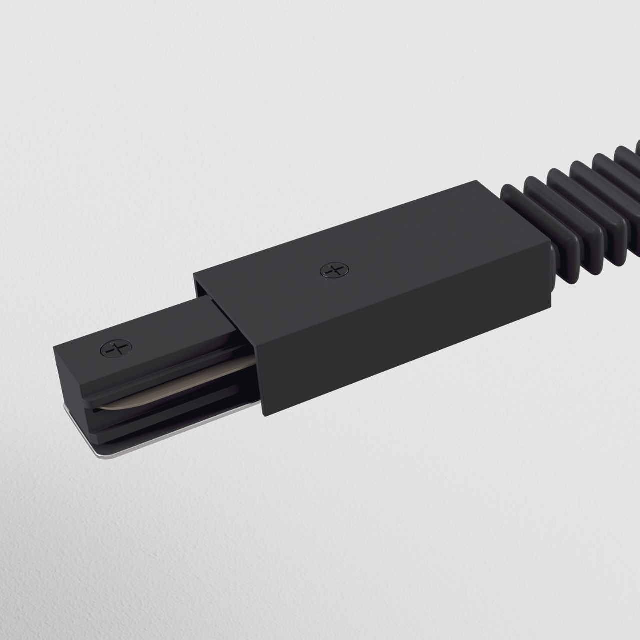 Conector flexibil pentru sinele aplicate Maytoni, negru - 1 | YEO