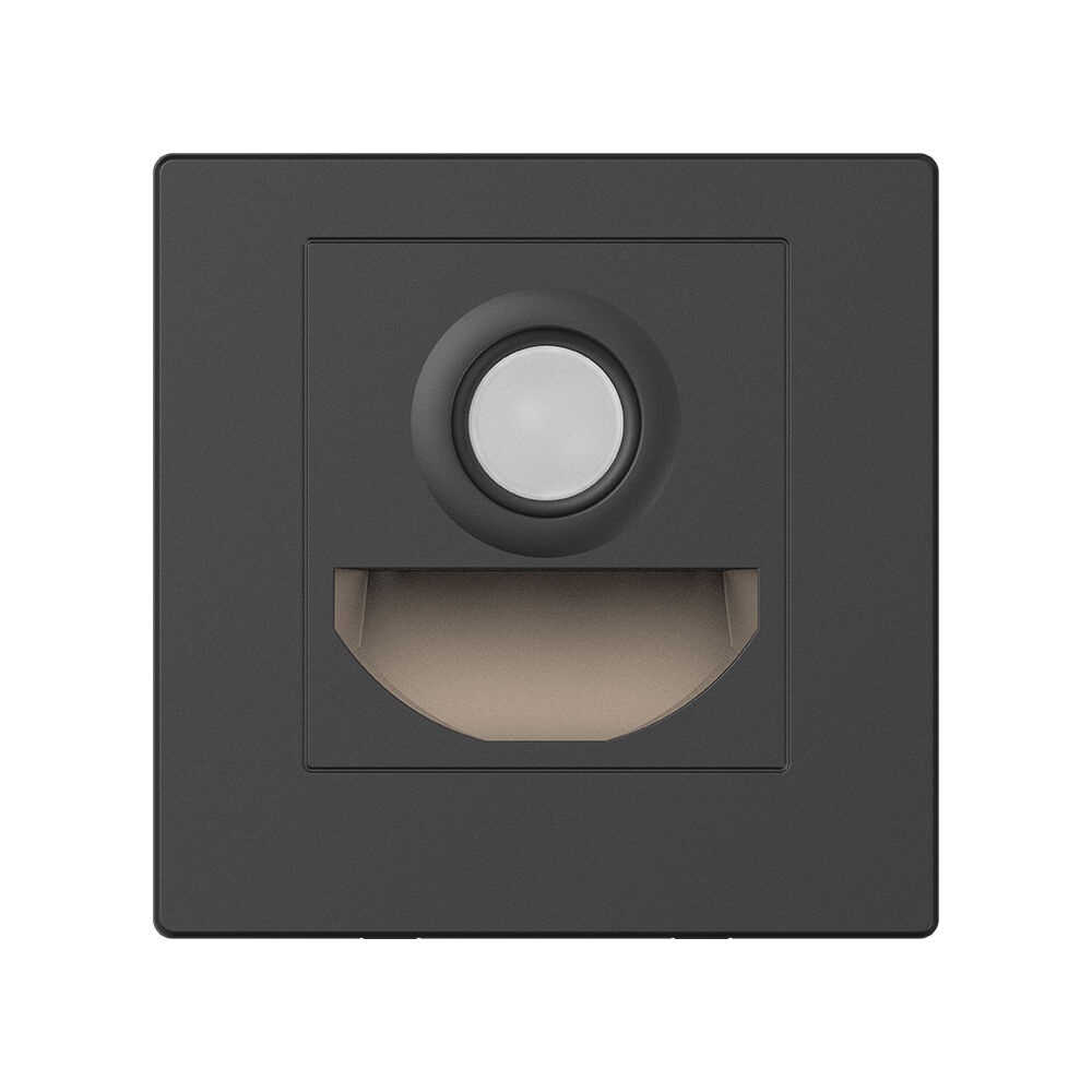 Corp LED incastrat pentru trepte 1.5W, senzor de miscare, lumina calda/neutra/rece, gri, IP20, Braytron - imagine 4