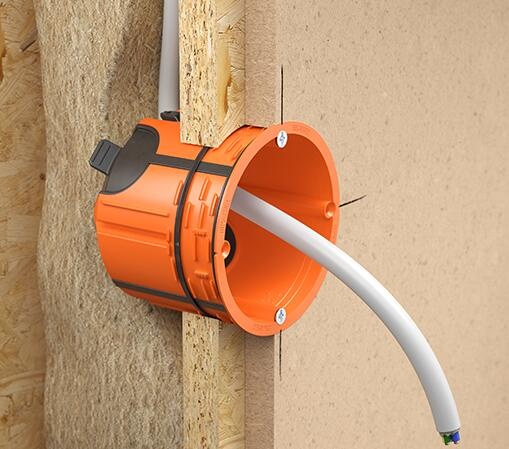 Doza aparataj Kaiser ECON Fix 62 mm, etansa, Ø68 mm - imagine 2