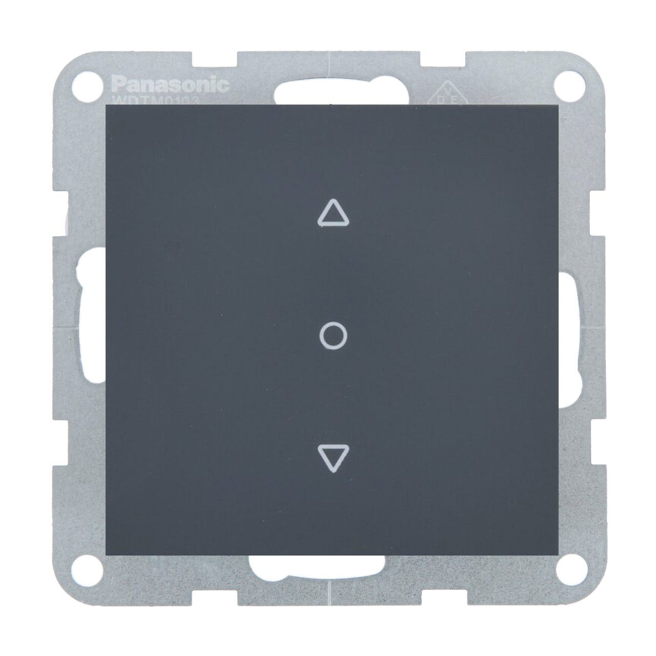 Intrerupator jaluzele 10A, IP20, Night, Panasonic Karre Plus 55 Soft Touch