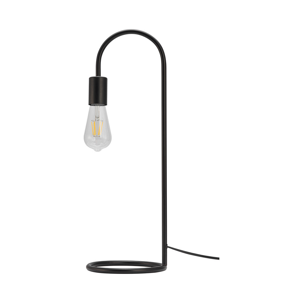 Lampa de birou BR-BV04-00035, cu intrerupator, 1xE27, neagra, IP20, Braytron - 2 | YEO