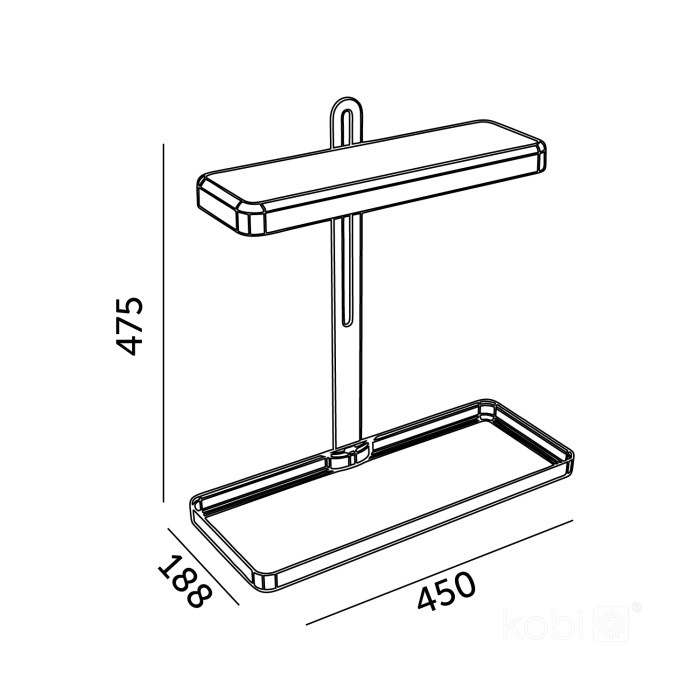 Lampa LED pentru cresterea plantelor BLOOM 20W 3500K – reglabila, cu timer si dimmer - imagine 5