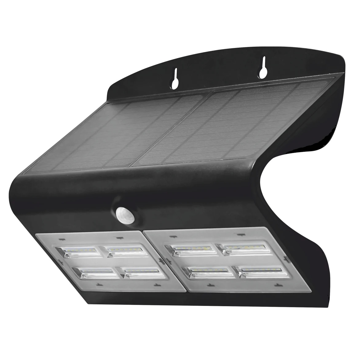 Lampa solara LED Butterfly LY-5013, 6.8W, lumina neutra, cu senzor de miscare, negru, IP65, exterior, modern - imagine 2
