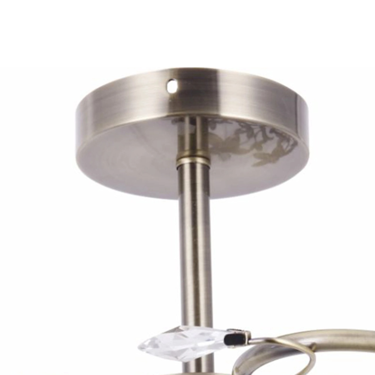 Lustra Desert LY-3462, 3xE27, bronz si alb transparent, stil clasic, IP20 - imagine 4