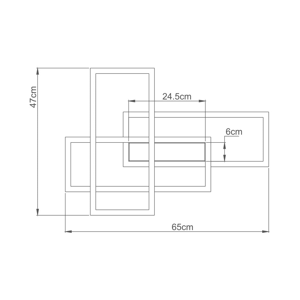 Lustra LED Nela BR-BH17-04691, dimabila, cu telecomanda, 65W, 7150lm, lumina calda, neutra, rece, IP20, neagra, Braytron - 2 | YEO