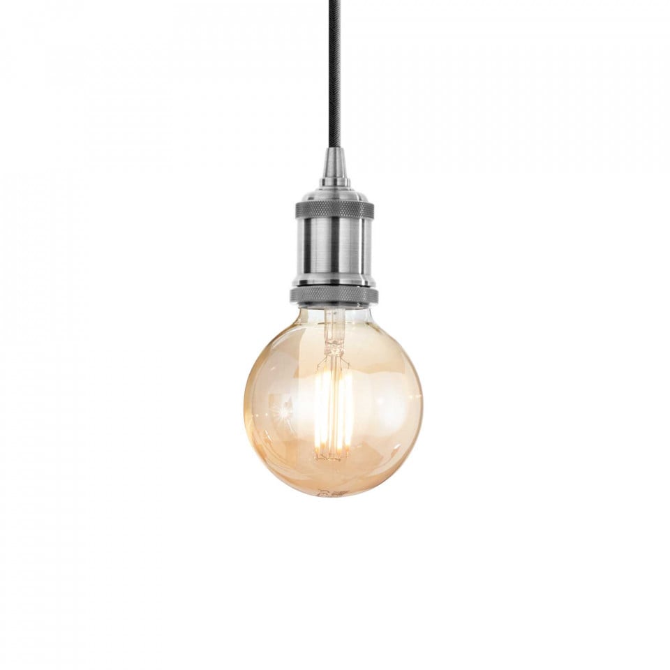 Pendul Frida 139432, 1xE27, crom, IP20, Ideal Lux