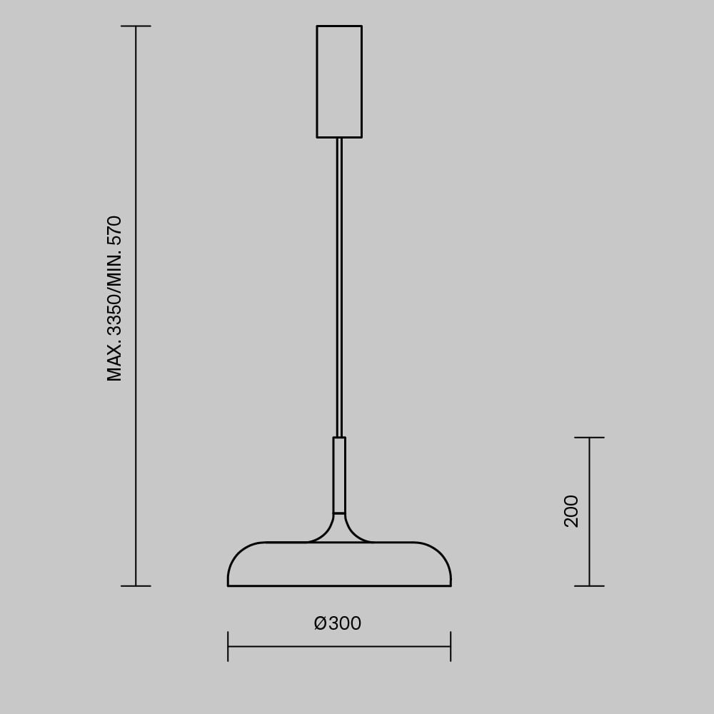 Pendul LED Gerhard MOD189PL-L12W3K1, 19W, 1000lm, lumina calda, IP20, alb, Maytoni