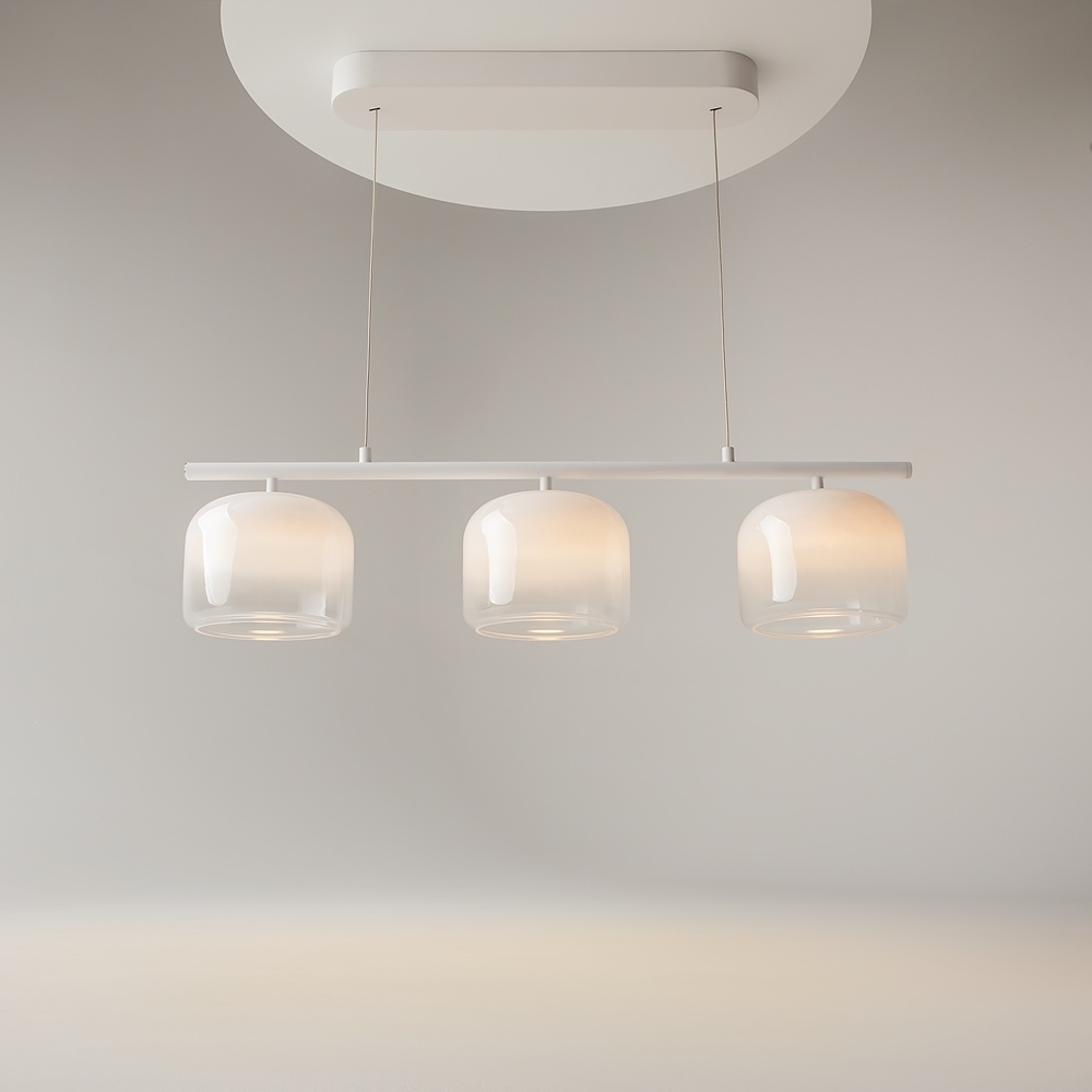 Pendul LED Spirito 14W, lumina calda (3000 K), dimabil, alb, Maytoni - imagine 3