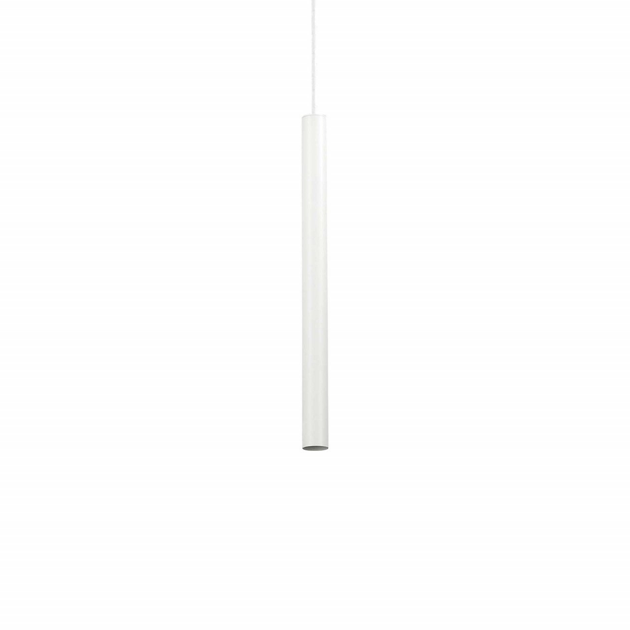 Pendul LED Ultrathin 156682, rotund, 11.5W, 1250lm, lumina calda, alb, IP20, Ideal Lux