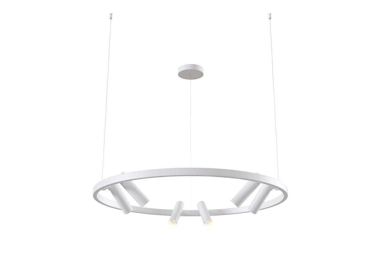 Pendul Satellite, 42W, lumina calda (3000K), alb, Maytoni - imagine 2