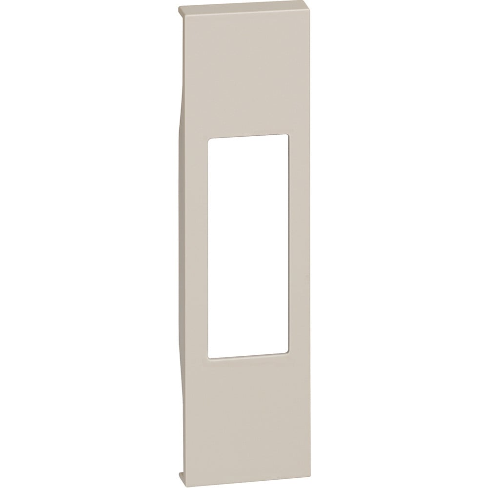 Placa pentru priza standard italian, 1 modul, culoare nisip, Bticino Living Now