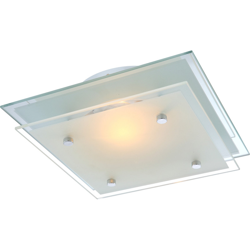 Plafoniera Indi 48168, 1xE27, crom, IP20, Globo Lighting