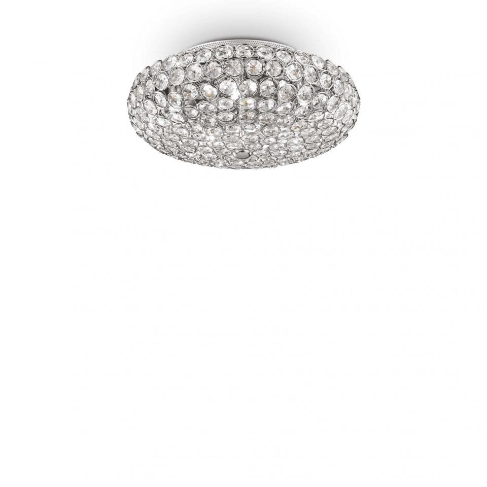 Plafoniera King 075419, 5xG9, crom, IP20, Ideal Lux