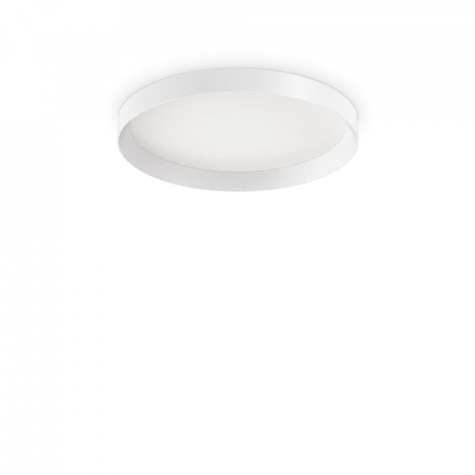 Plafoniera LED Fly 270272, 18W, 2600lm, lumina calda, IP20, alba, Ideal Lux