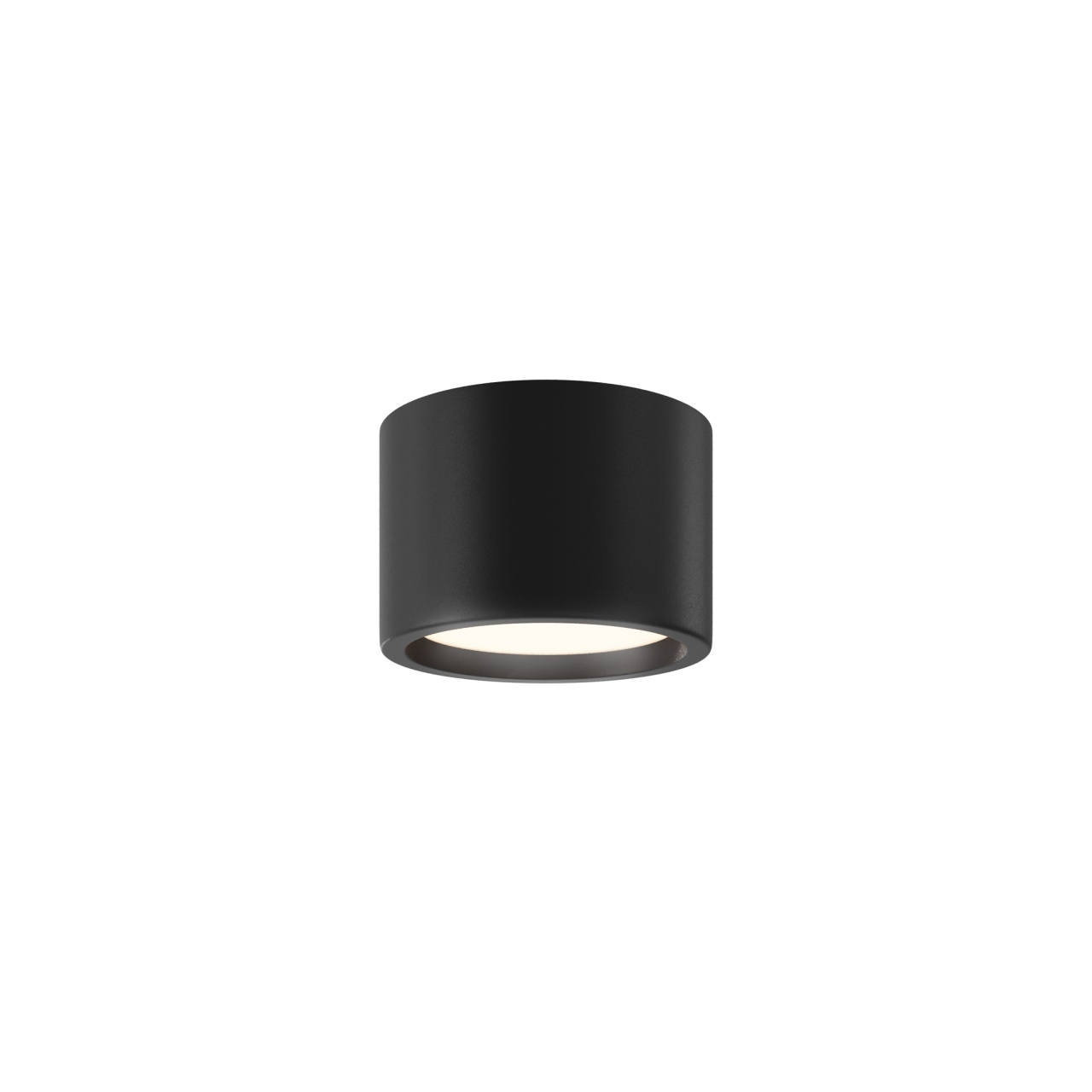 Plafoniera LED Hydra C090CL-10W3K-B, 10W, 600lm, lumina calda, IP44, neagra, Maytoni